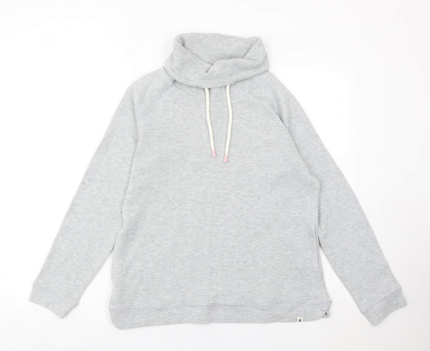 Joules Women’s Grey Long Sleeve Pullover Sweatshirt UK 12
