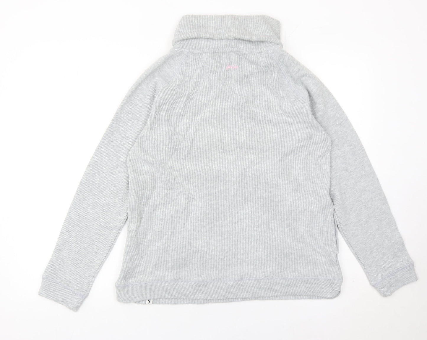 Joules Women’s Grey Long Sleeve Pullover Sweatshirt UK 12