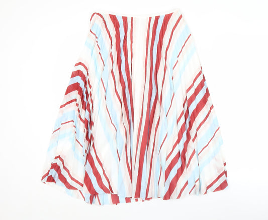 Samsøe Samsøe Women’s Multicoloured Pleated Midi Skirt Size S