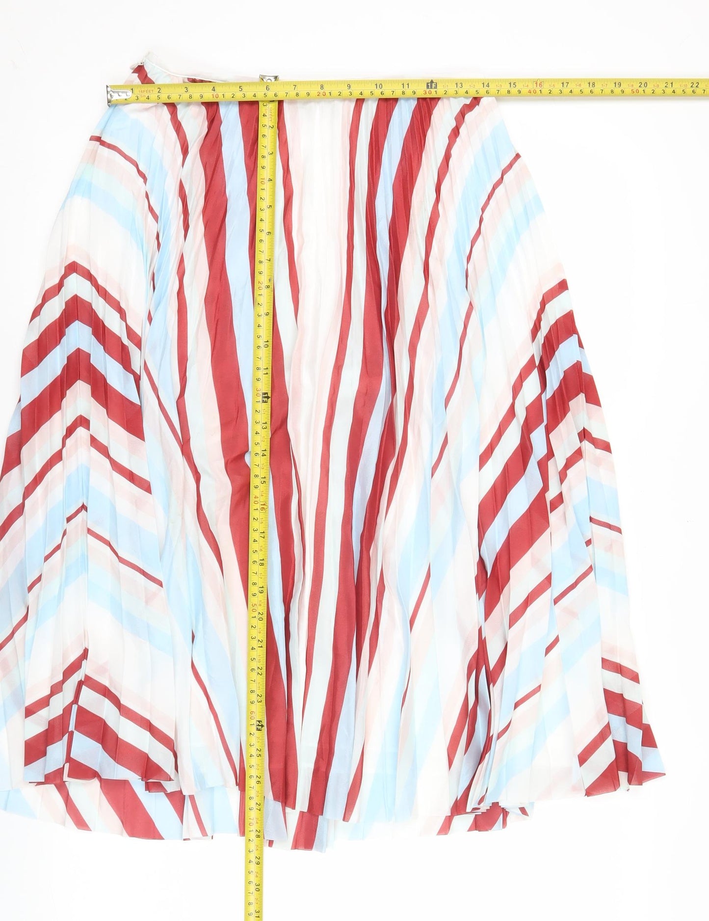 Samsøe Samsøe Women’s Multicoloured Pleated Midi Skirt Size S