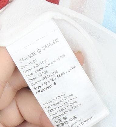 Samsøe Samsøe Women’s Multicoloured Pleated Midi Skirt Size S