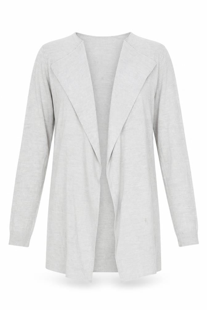 Marks and Spencer Women’s Grey Knit Open Cardigan M