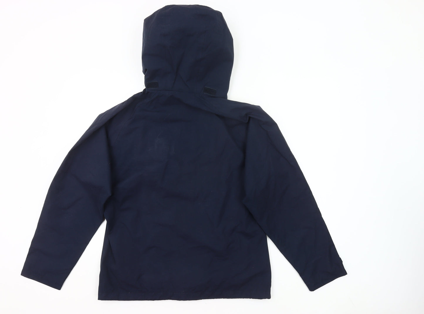 Trespass Women's Blue Waterproof Hooded Rain Jacket Size S
