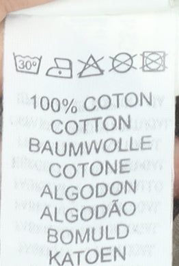 Quiksilver Girls Brown Pink Long Sleeve Logo T-Shirt Size 16 Years