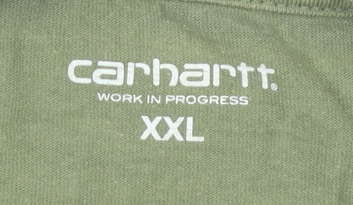 Carhartt WIP Men's Green XXL Graphic Print Cotton T-Shirt