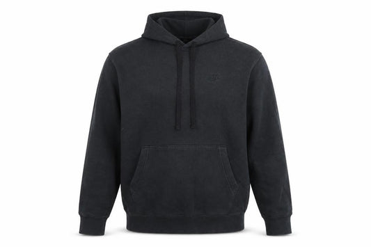 Mens UK M Regular Nike Black Pullover Hoodie
