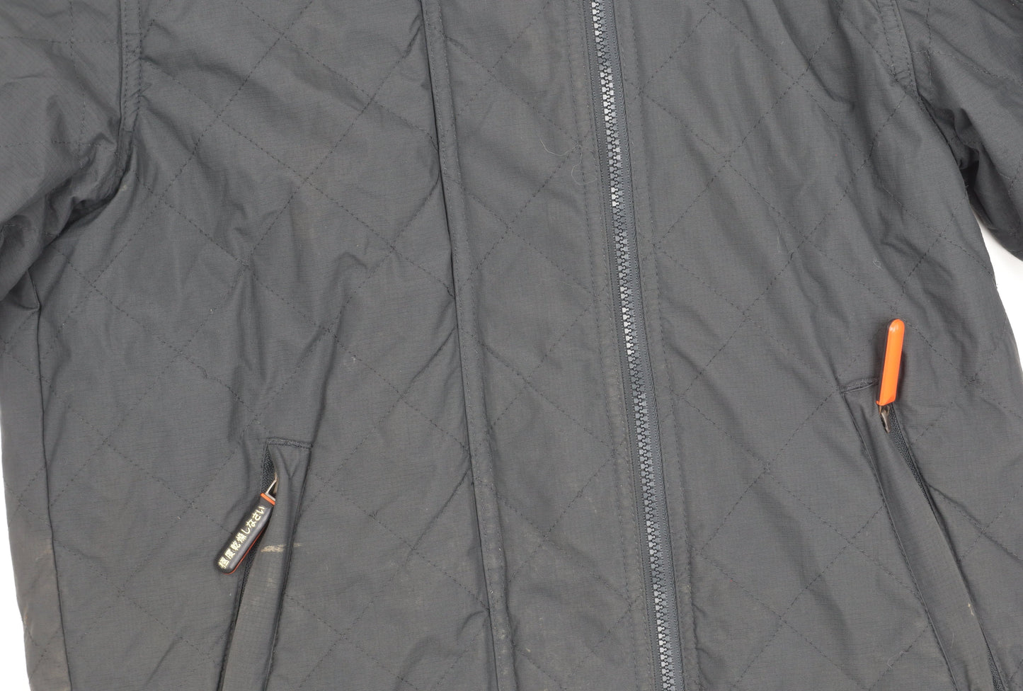 Superdry Men's Black XS Windcheater Hooded Jacket Outdoor
