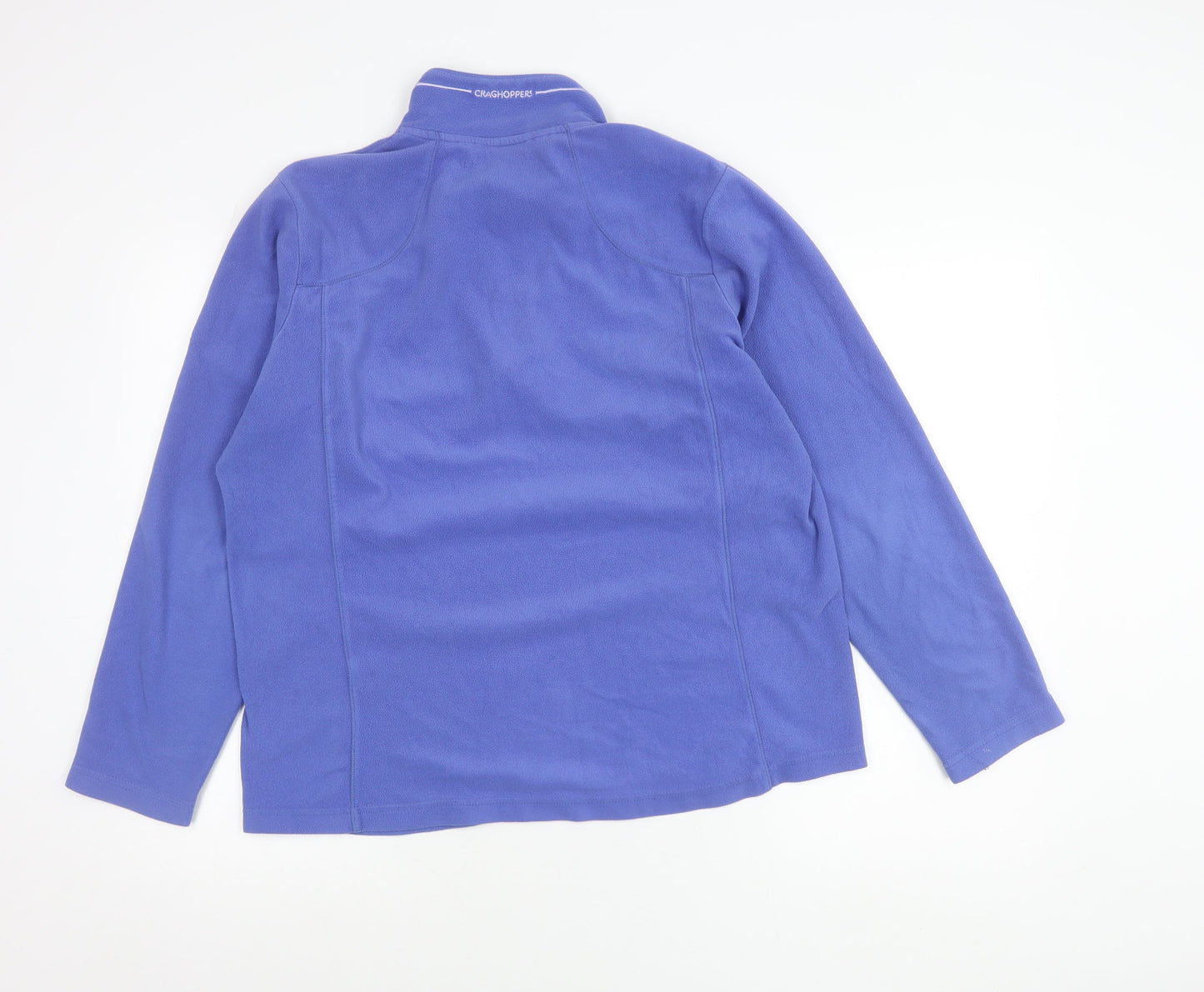 Craghoppers Womens Blue Fleece Pullover Sweatshirt UK 14