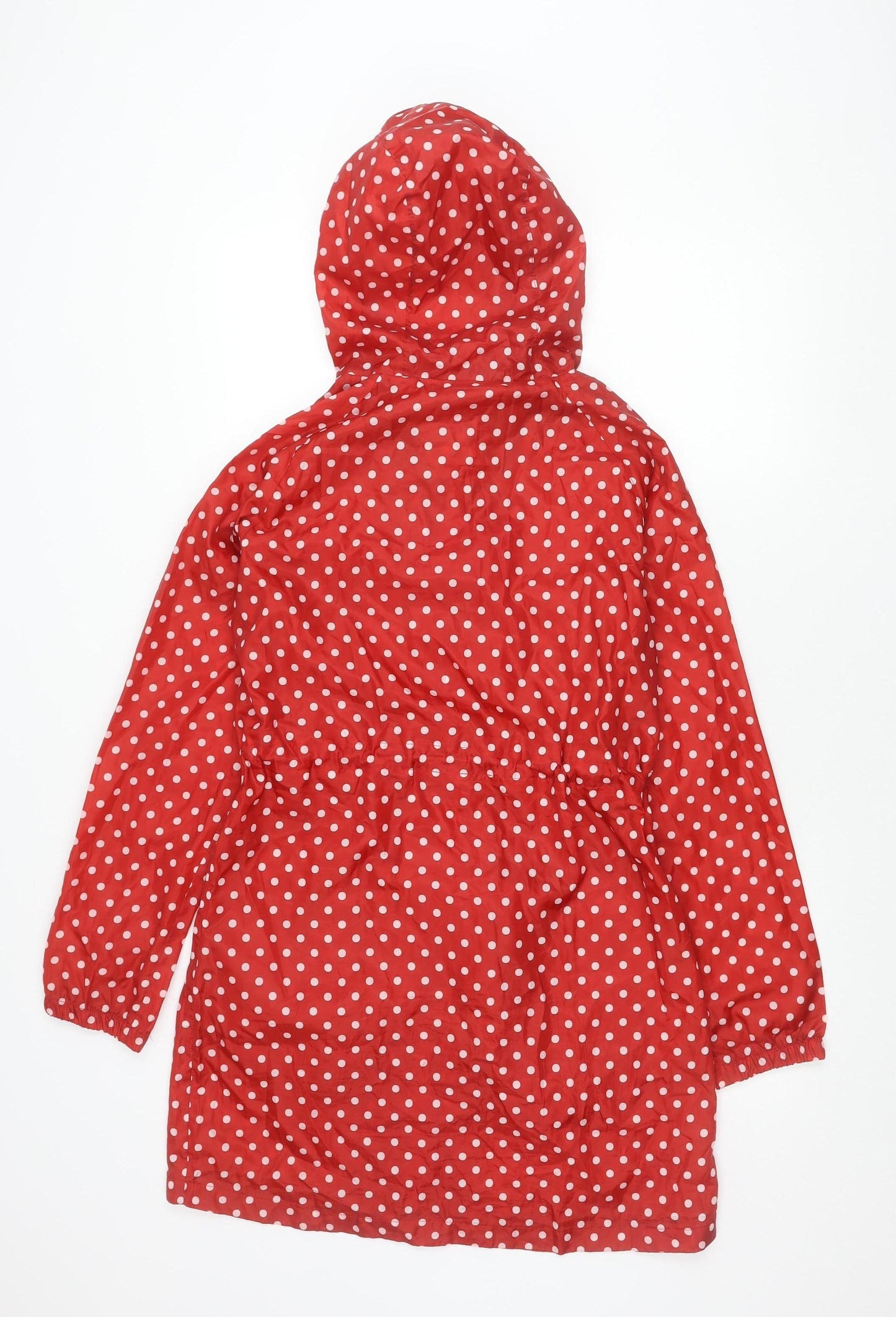 Peter Storm Women’s Red Polka Dot Waterproof Rain Coat Size 10