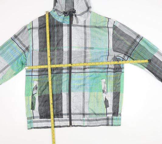 Billabong Men's Multicoloured 2XL Windbreaker Jacket with Hood