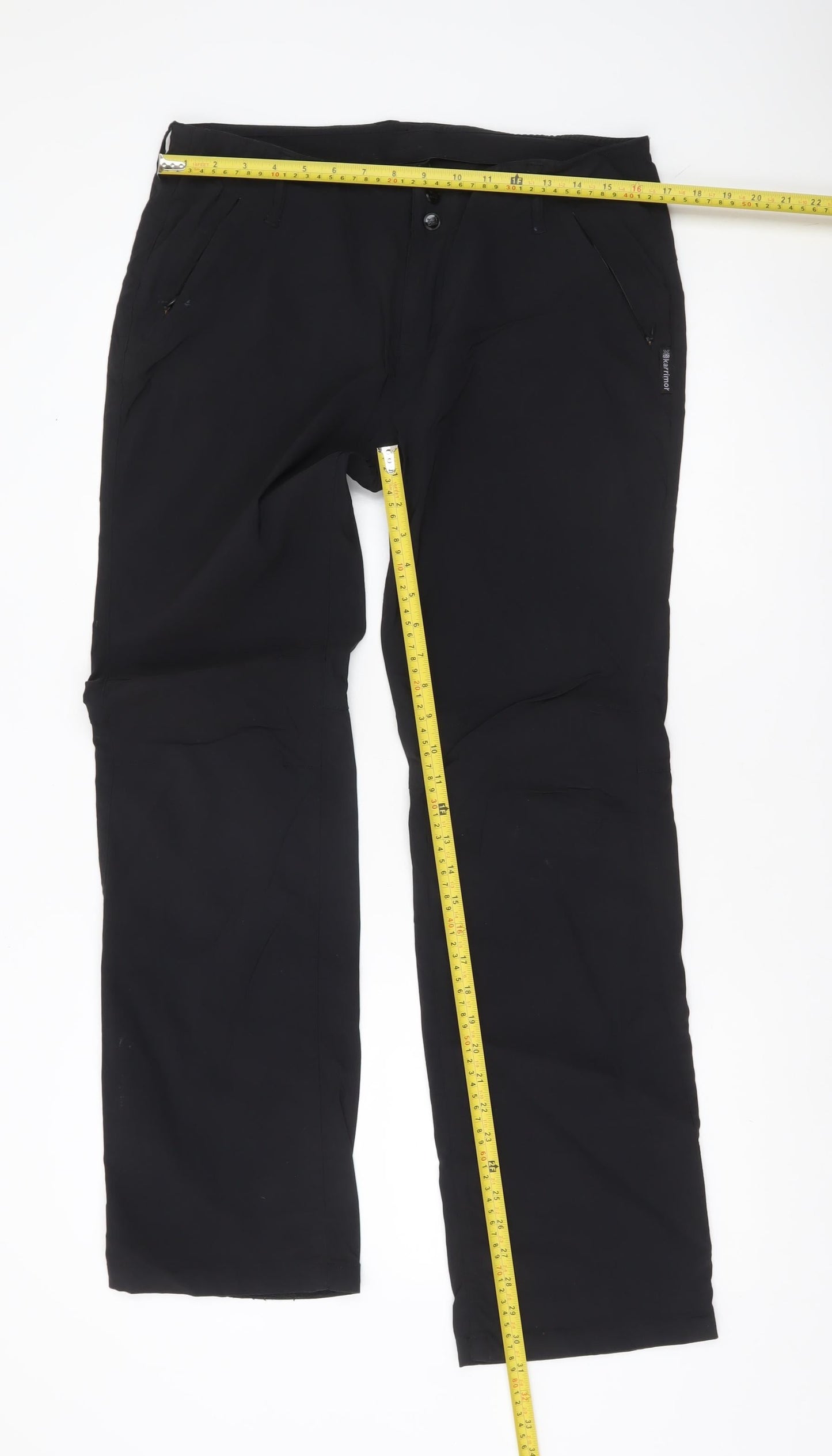 Karrimor Womens Black Size 14 Cargo Trousers Outdoor Hiking
