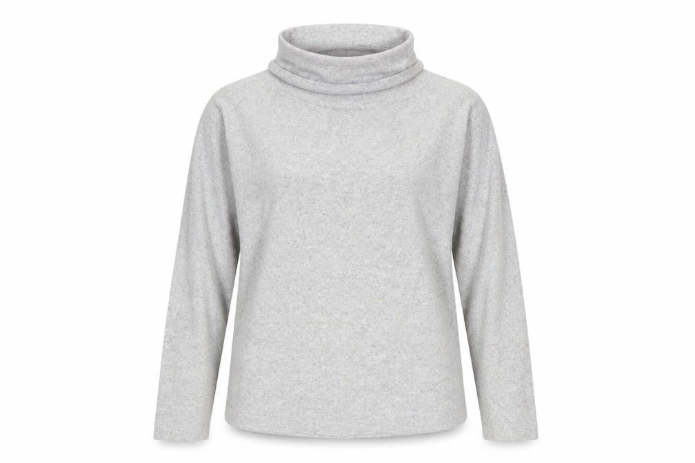 Laura Ashley Women’s Grey Roll Neck Knit Jumper UK 12