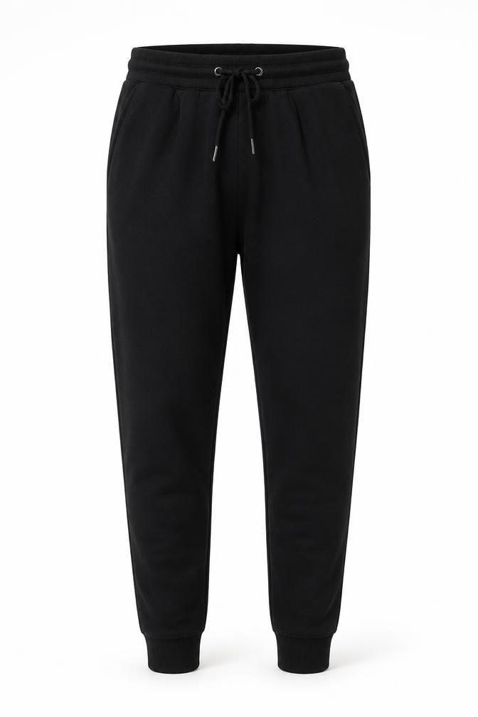 Jacamo Men’s Black Jogger Sweatpants Size 36 Regular Fit Tapered