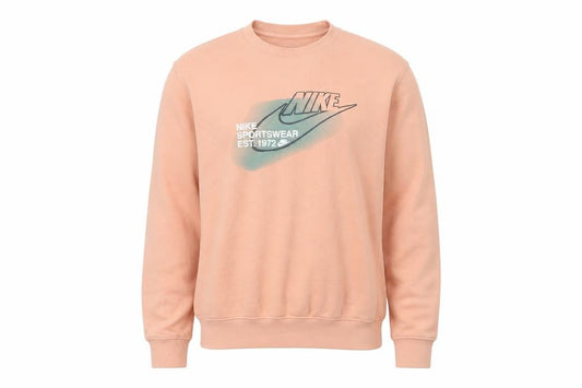 Mens UK M Regular Nike Pink Pullover Sweatshirt