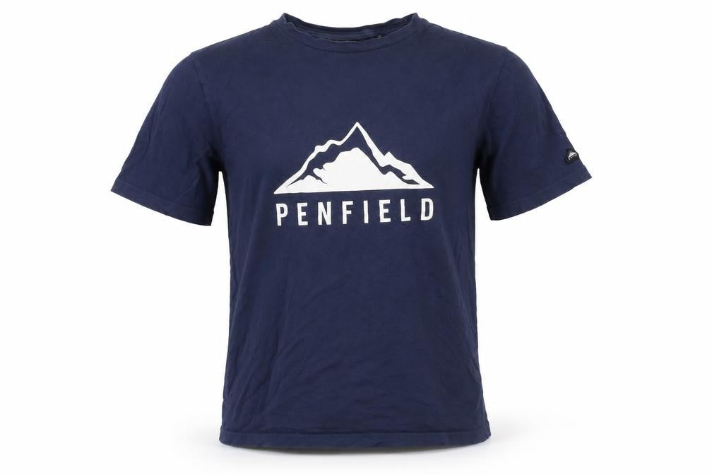 Penfield Men's Blue Graphic Logo T-Shirt Size M Regular Fit