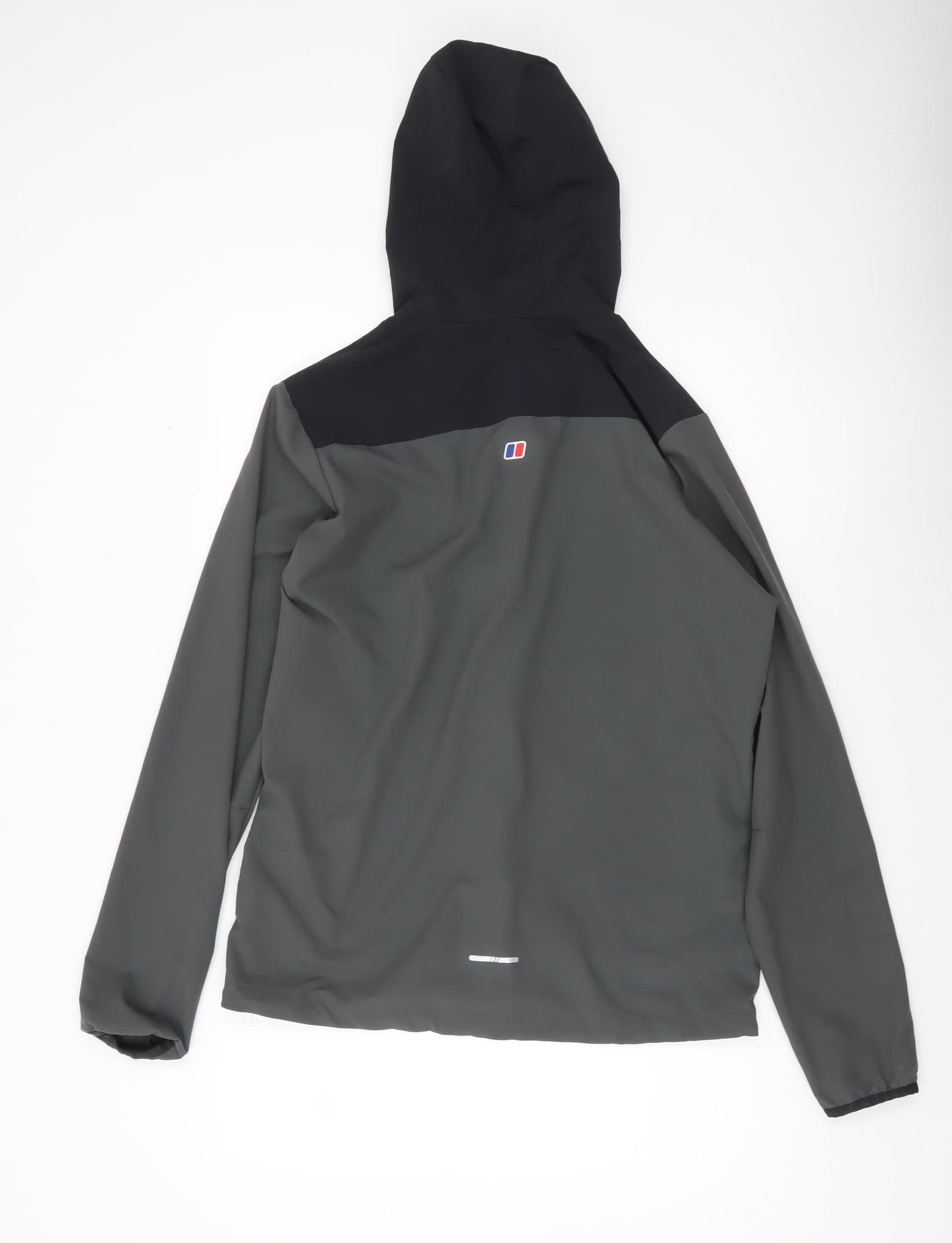 Berghaus Men's Grey Soft Shell Jacket M Hooded Outdoor Hiking Coat