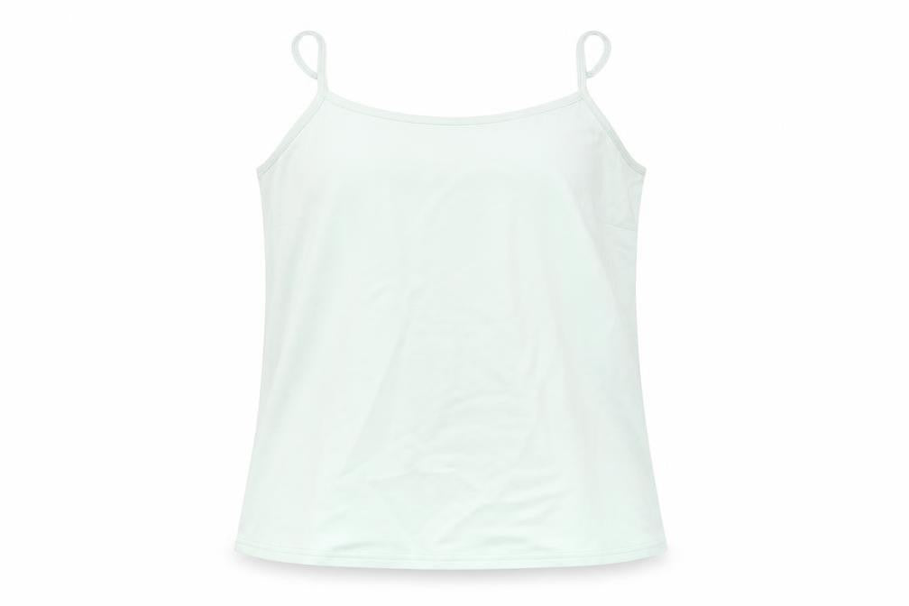 Denim & Co. Womens Green Spaghetti Strap Camisole Tank Top S