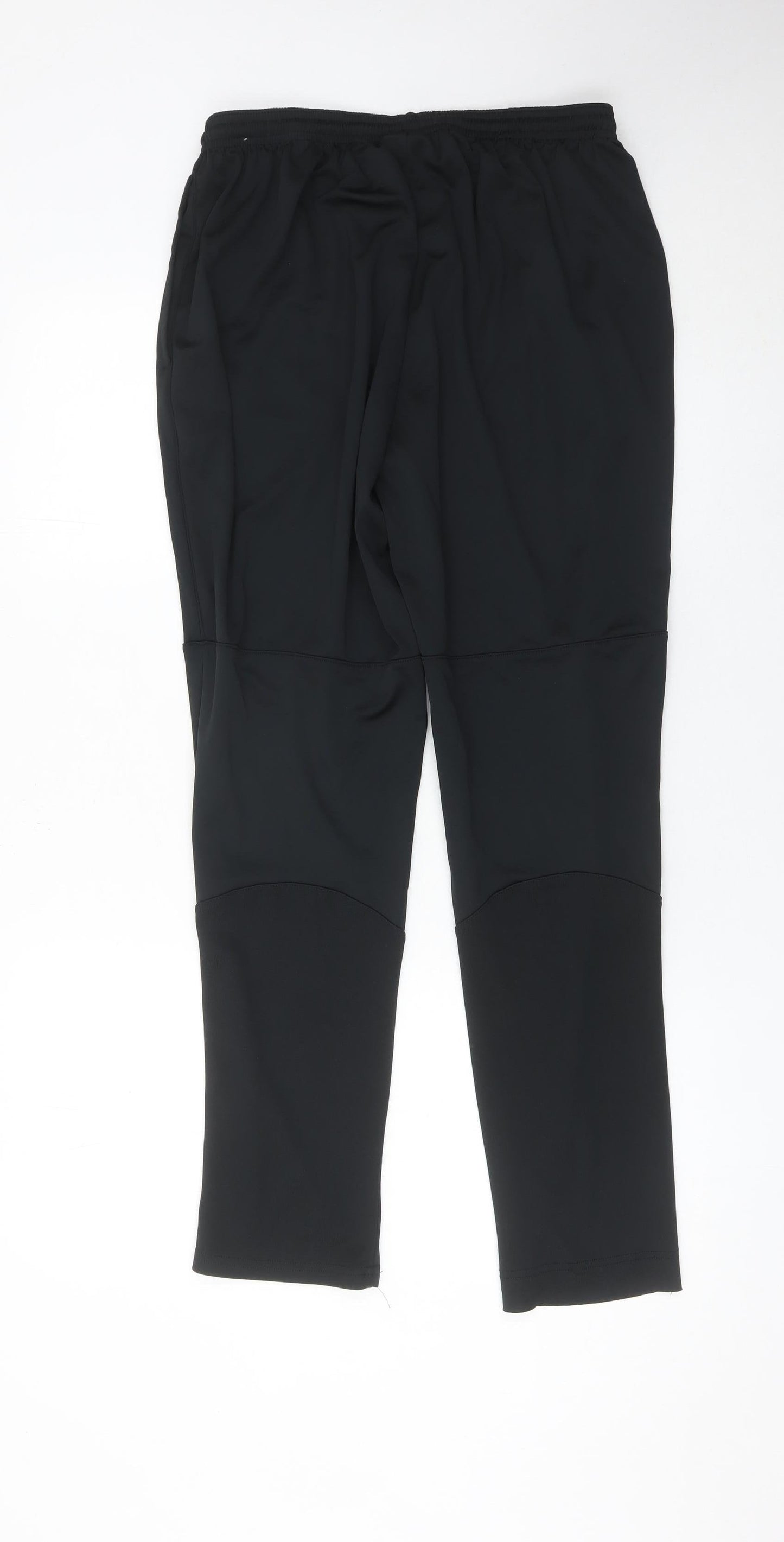 Nike Mens Black Jogger Trousers Size L Moisture Wicking Comfort