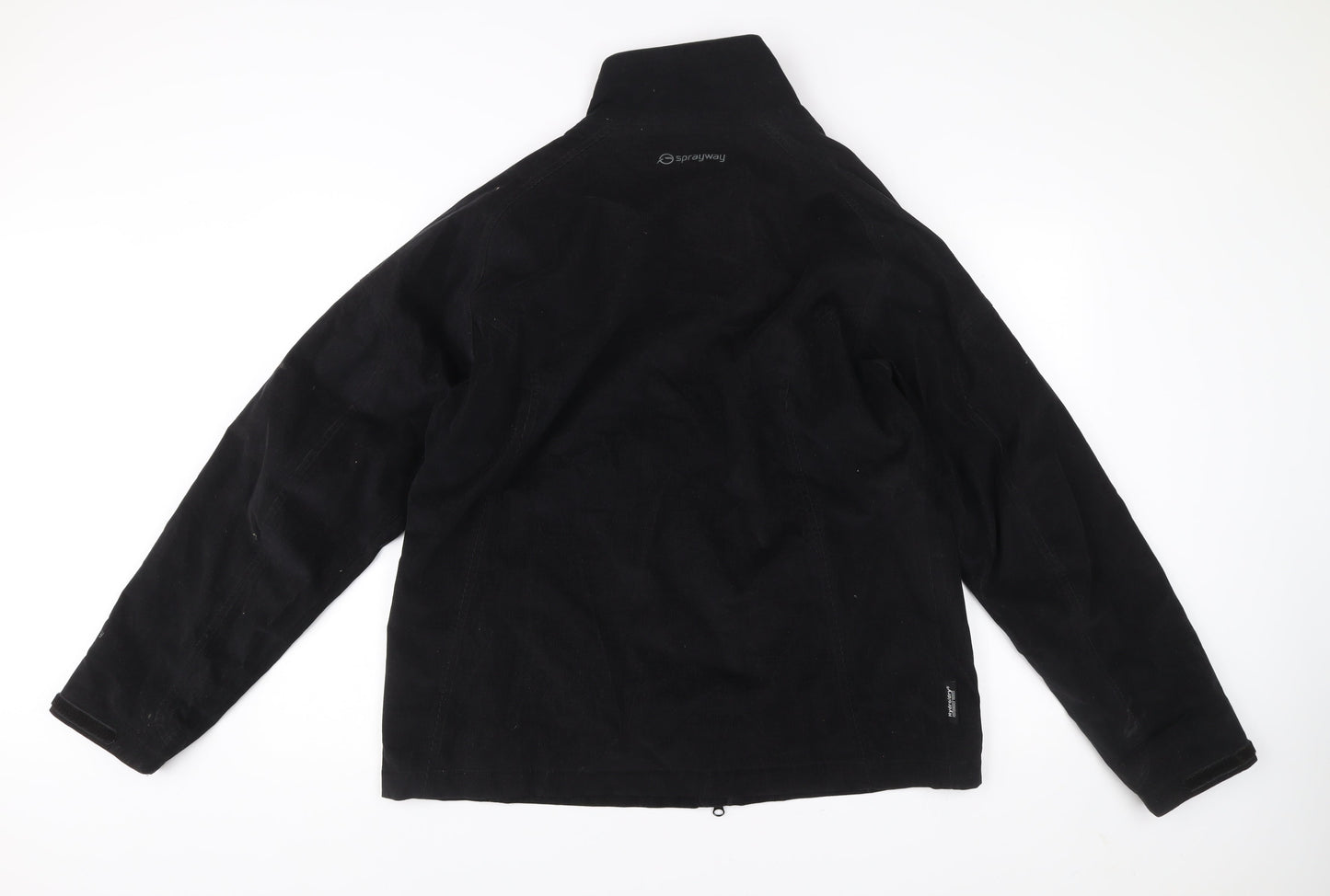 Sprayway Men’s Black Cotton Outdoor Jacket Size M Hiking Coat