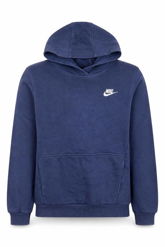 Nike Boys Blue Pullover Hoodie 12-13 Years Regular Fit Sportswear