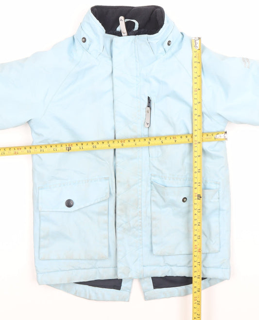 Muddy Puddles Boys Blue 3-4Y Waterproof Parka Winter Coat