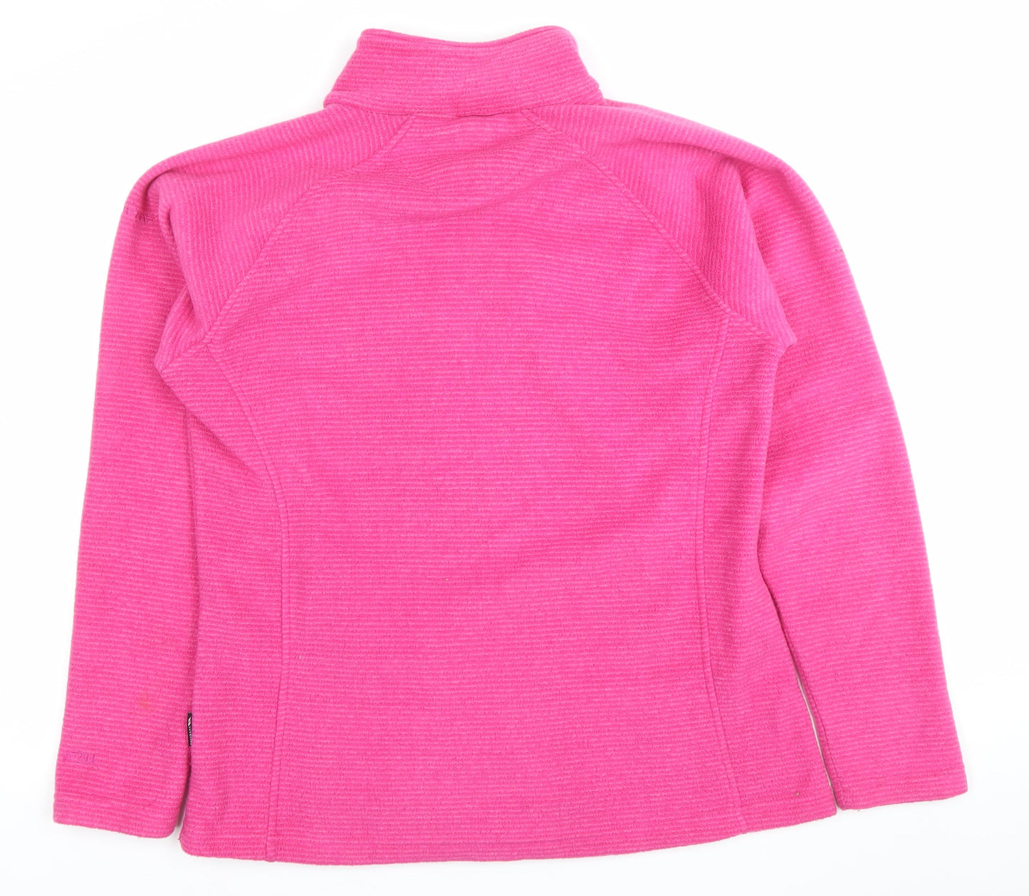 Trespass Womens Pink XL Fleece Jacket Full Zip Outdoor Casual