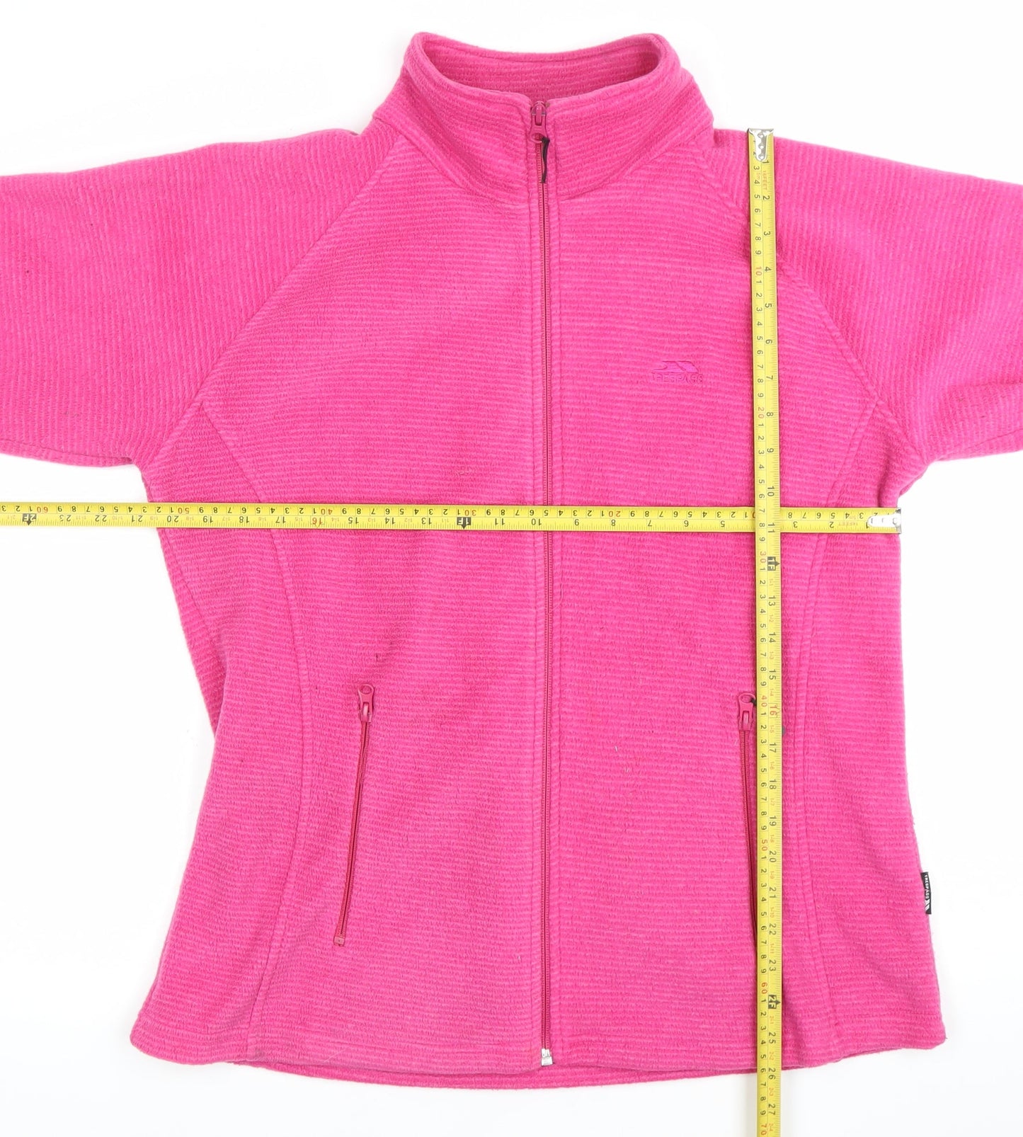 Trespass Womens Pink XL Fleece Jacket Full Zip Outdoor Casual