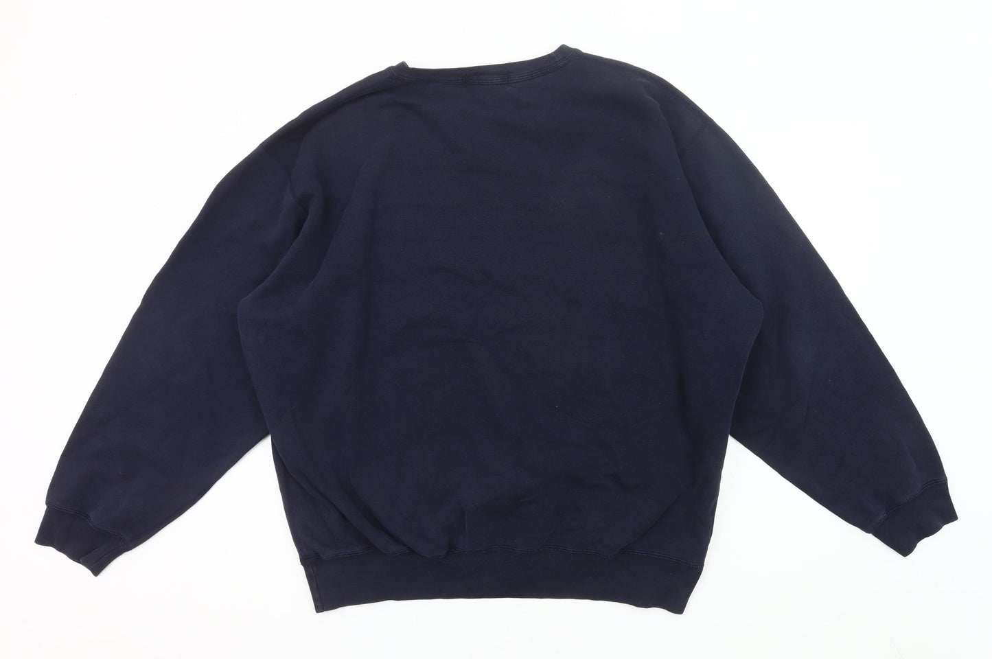 Ralph Lauren Men's Blue XL Pullover Sweatshirt Crew Neck Logo