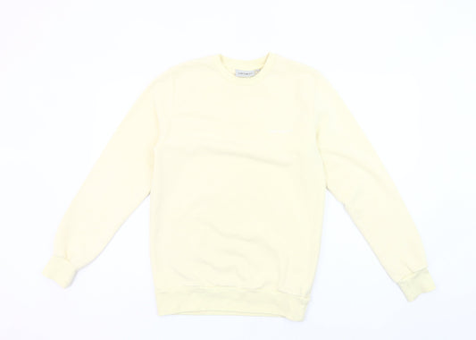 Carhartt Men’s Beige XS Pullover Sweatshirt Long Sleeve Crew Neck