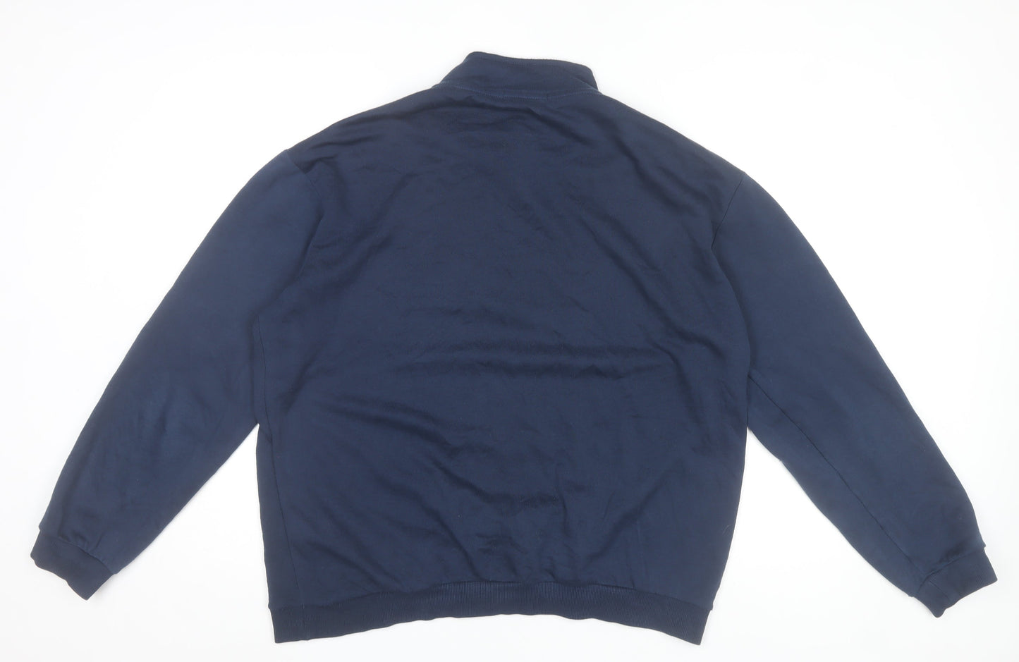 Ralph Lauren Men’s Blue XL 1/4 Zip Mock Neck Sweatshirt