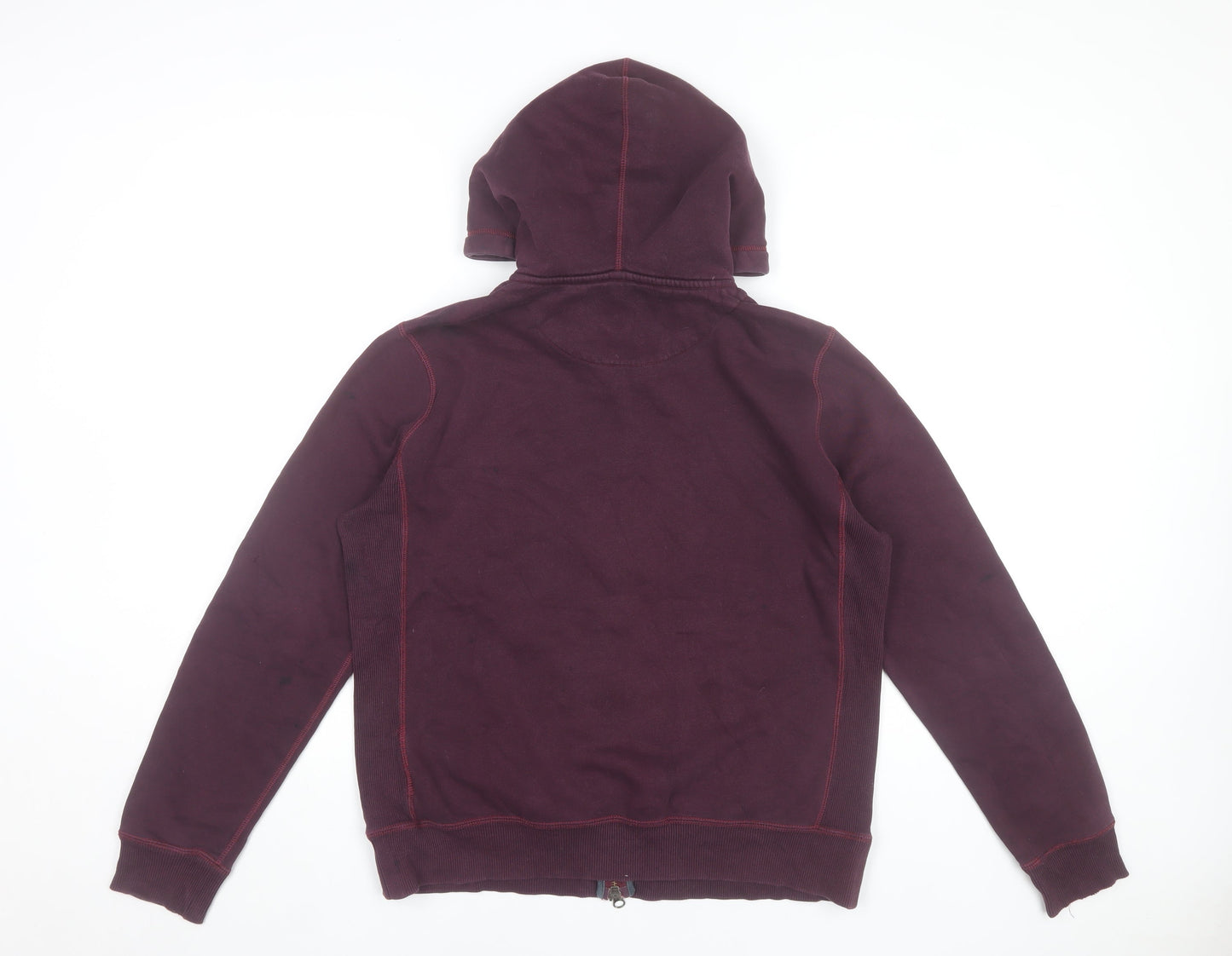 Nike Women’s Purple Full Zip Hoodie XL Cotton Blend Sportswear