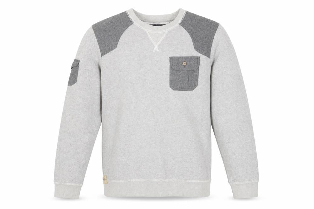 Next Mens Grey Sweatshirt Medium Pullover Crew Neck Cotton Blend
