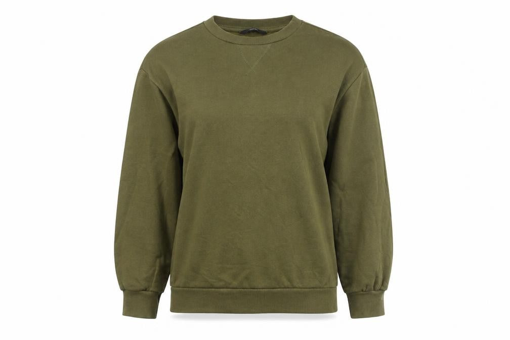 George Women’s Green Pullover Sweatshirt Size 8 Cotton Blend