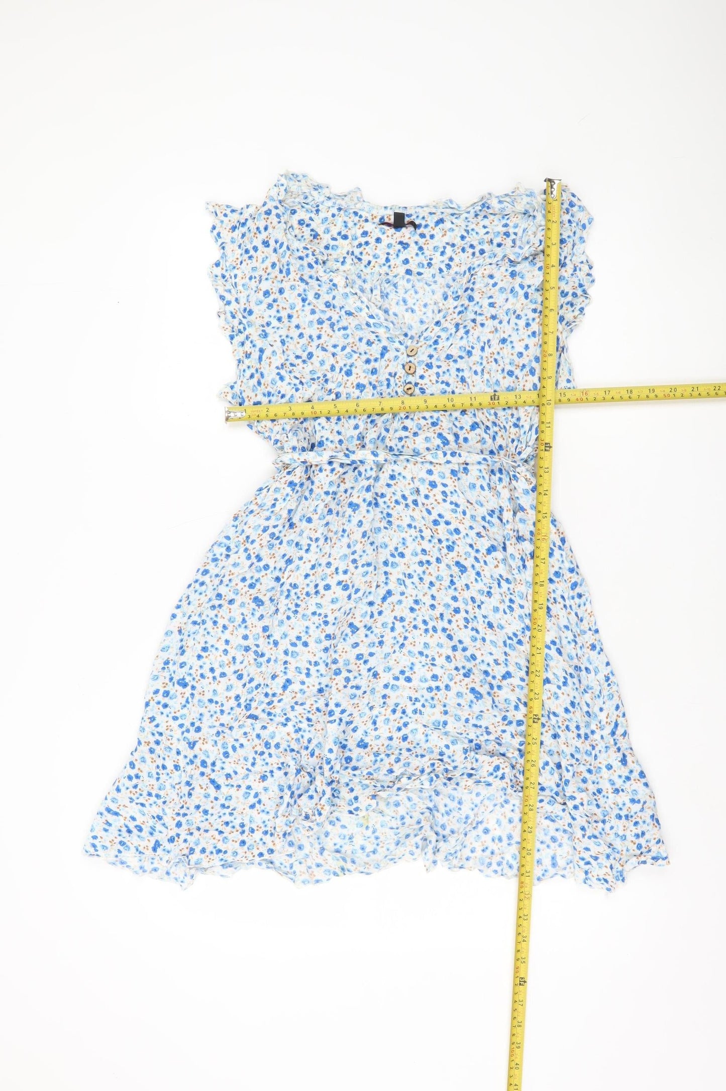 Mandi Women’s Multicoloured Floral A-Line Dress Size 16