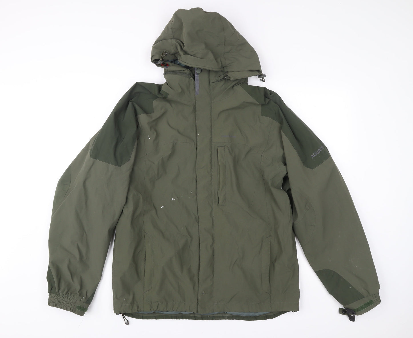 Craghoppers Men’s Green M Waterproof Hiking Rain Coat Jacket Hooded