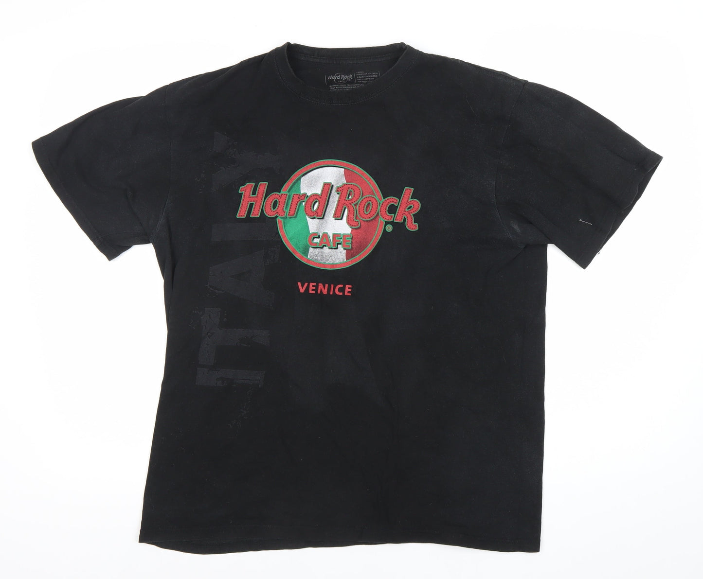 Hard Rock Cafe Venice Men’s Black L Graphic Logo Vintage T-Shirt