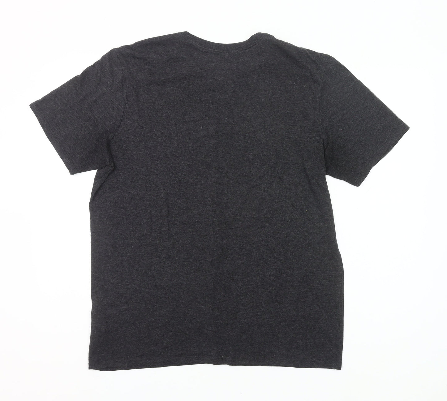 Nike Men's Black L Athletic Fit Graphic Logo Sports T-Shirt