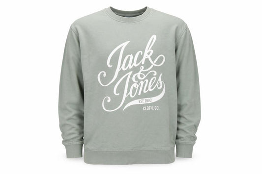 Mens UK M Regular JACK & JONES Green Pullover Sweatshirt