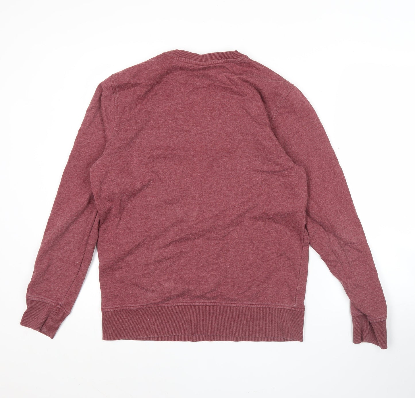 Jack & Jones Men’s Red Crew Neck Pullover Sweatshirt Size M