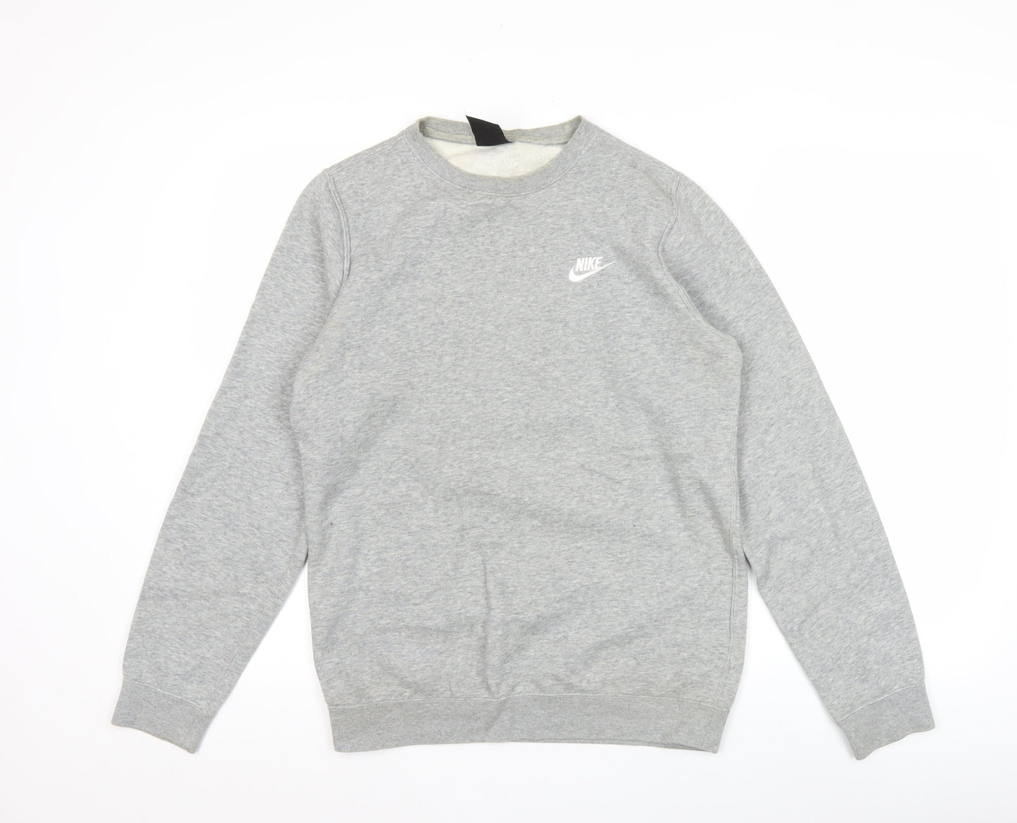 Nike Mens Grey XS Crew Neck Pullover Sweatshirt Logo Sportswear