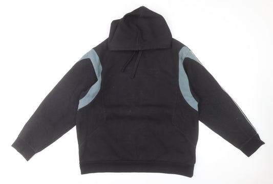 Domyos Men’s Black XL Pullover Hoodie Regular Fit Gym Training