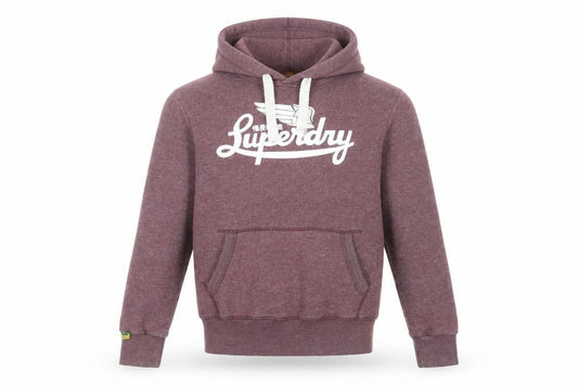 Mens UK M Regular Superdry Purple Pullover Hoodie