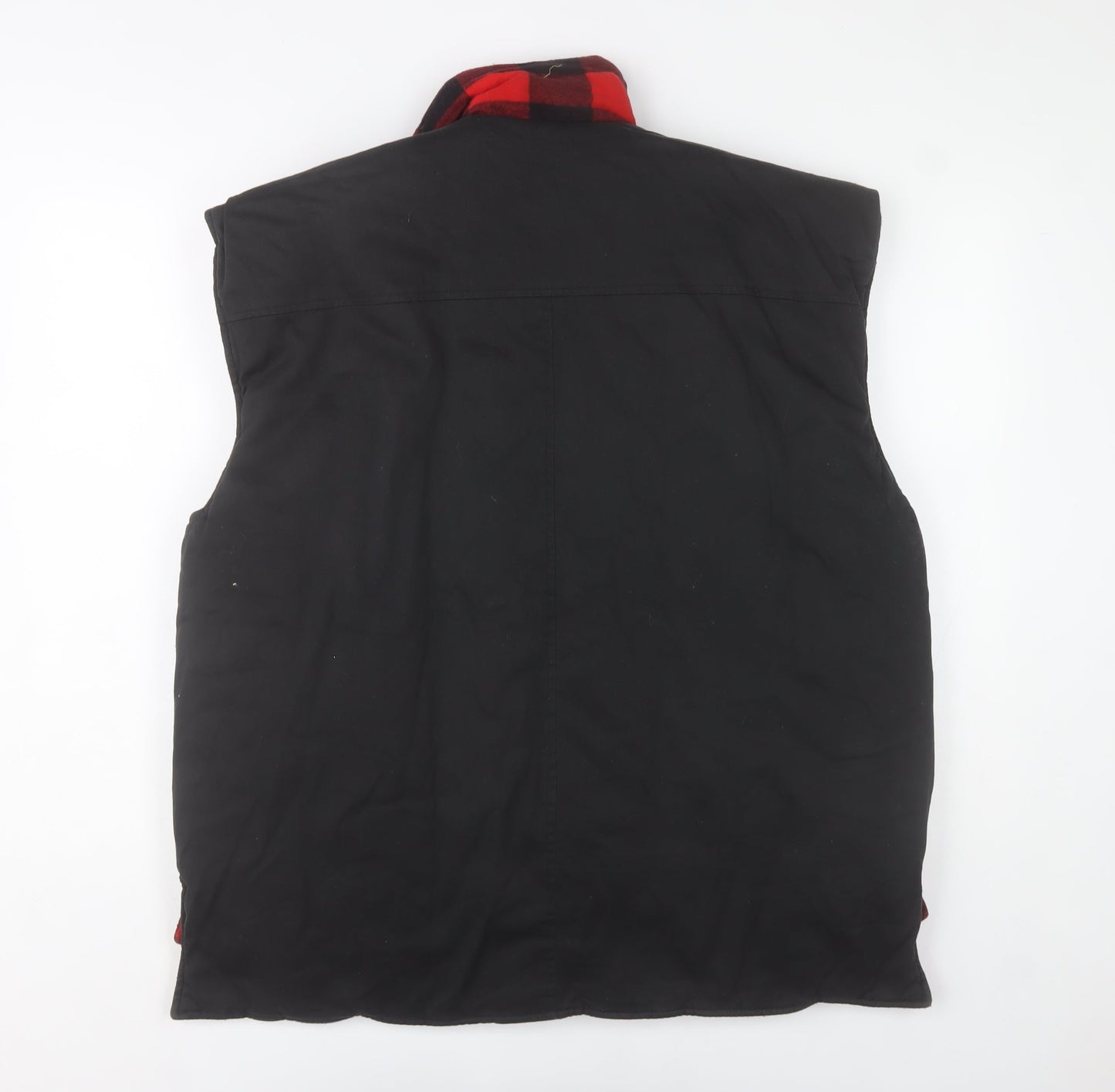 Classic Collection Men's Black L Cotton Bodywarmer Waistcoat Outdoor