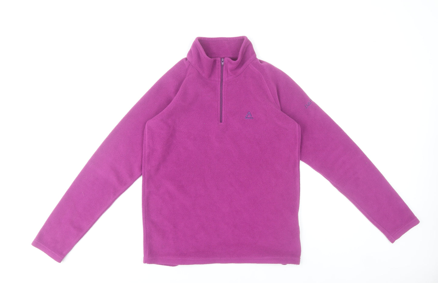 Dare 2b Teens Purple Fleece Sweatshirt XS 1/4 Zip Outdoor Activewear