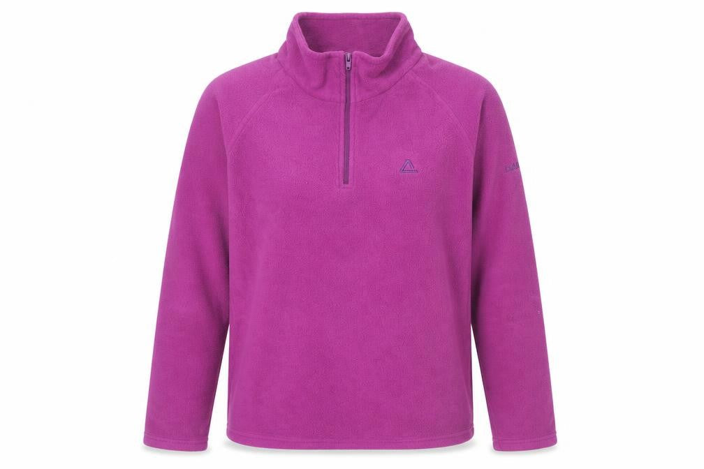 Dare Womens 2b Purple Fleece Sweatshirt XS 1/4 Zip Outdoor Activewear