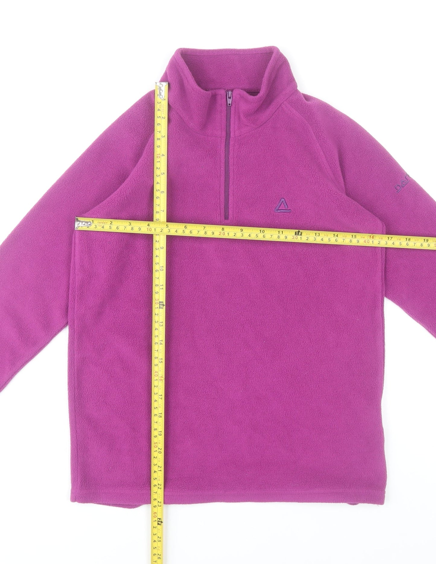 Dare 2b Teens Purple Fleece Sweatshirt XS 1/4 Zip Outdoor Activewear