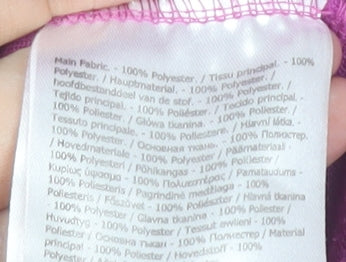 Dare 2b Teens Purple Fleece Sweatshirt XS 1/4 Zip Outdoor Activewear