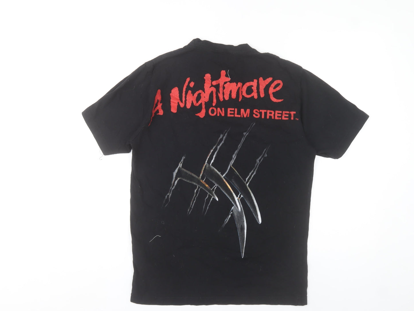 A Nightmare on Elm Street Freddy Krueger Black Men’s M Horror Movie T-Shirt
