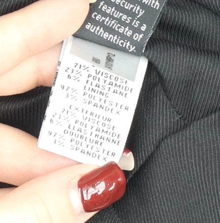 Diane von Furstenberg Women Blue Slim Fit Blazer Jacket Size 6