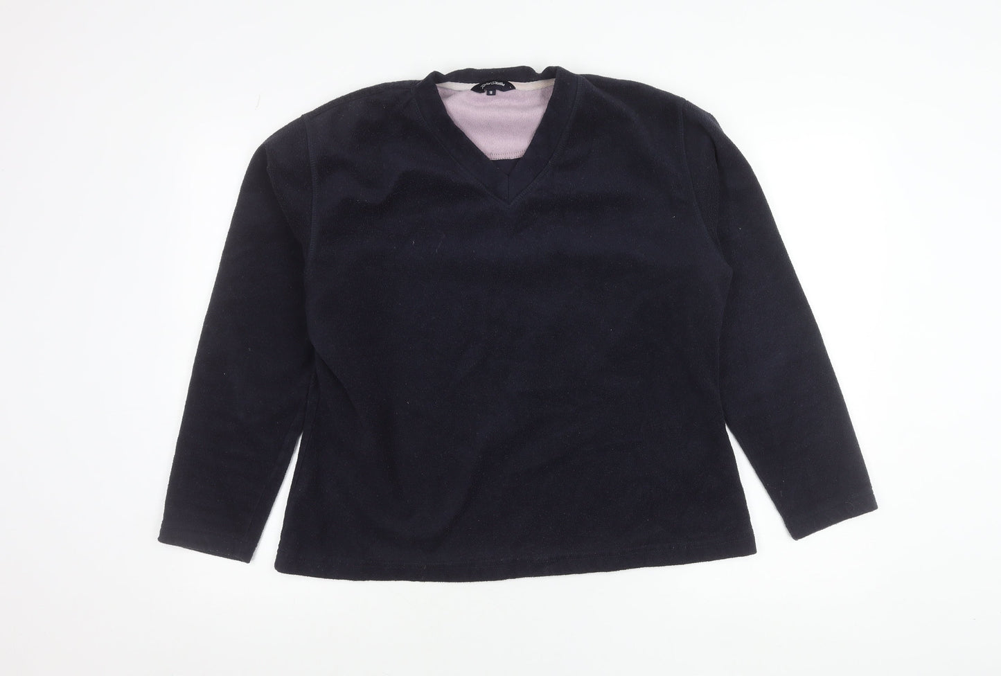 Peter Storm Womens Black Fleece Pullover Sweatshirt Size 18